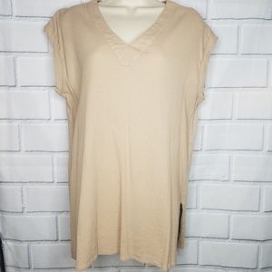 Anthropologie Maude Tunic Tan XL